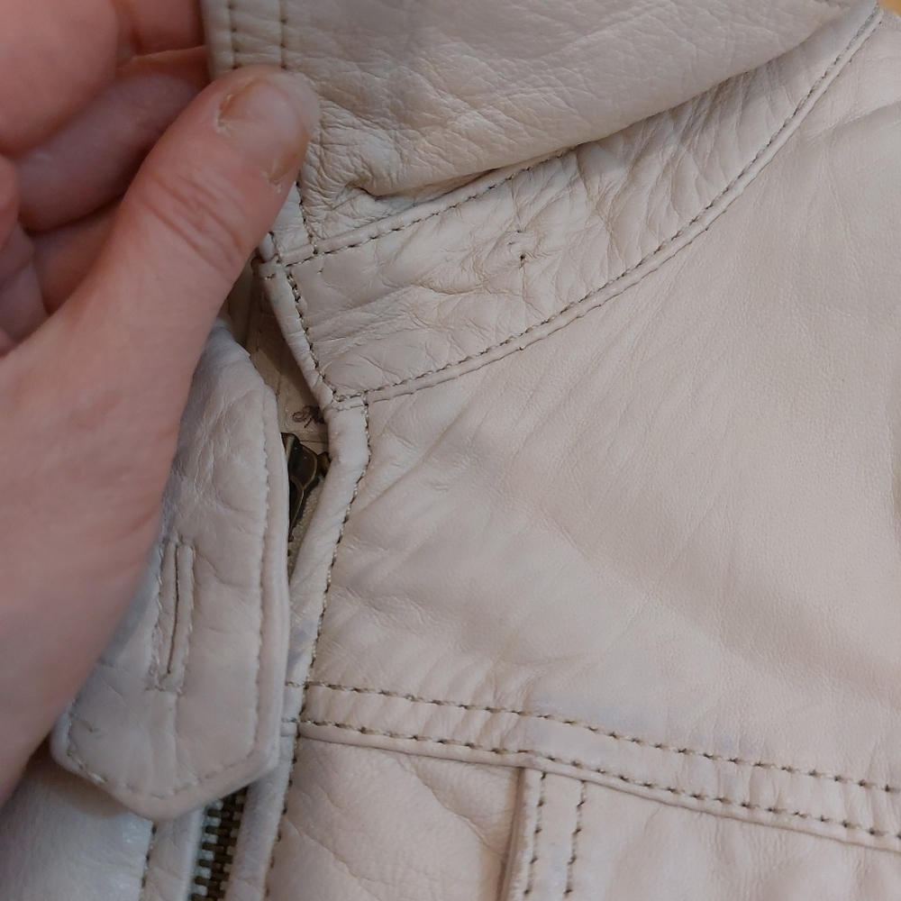 Zara leather jacket - Picture 7 of 12